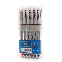 Набір гелевих ручок Piano, 0.5 мм, 6 кольорів