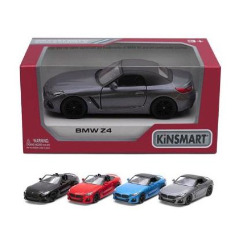 Металева інерційна легкова модель BMW Z4 5", відкриваються двері (В асортименті)