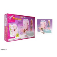 Меблі для ляльок Gloria ванна кімната 21013