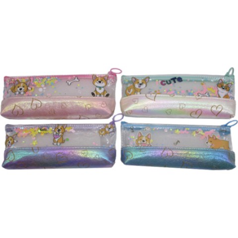 Пенал-косметичка Сипучі блискітки-Собачка, 4x60 см (В асортименті)