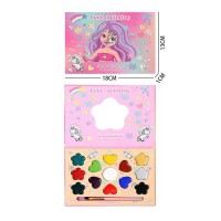 Набір аквагриму 13 кольорів пензлик дзеркало IG3003