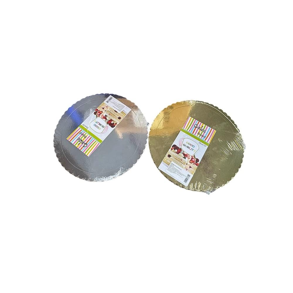 Підкладка для торта кругла 5шт/уп 20см R97432-20 /64/