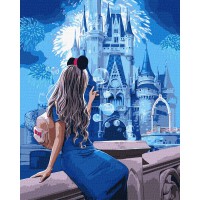 Набір для розпису по номерах У світі чарівних мрій, 40x50 см, КНО2567