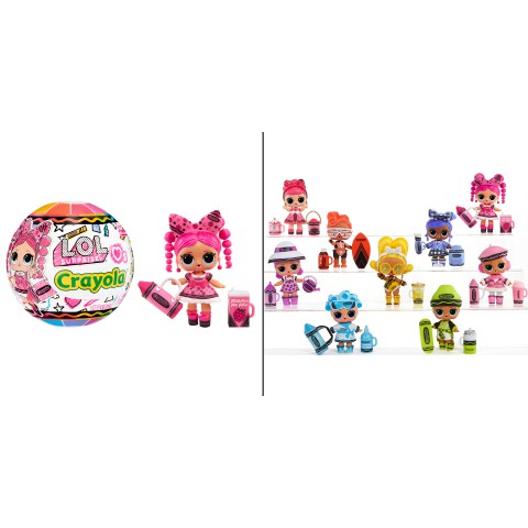 Ігровий набір з лялькою L.O.L. SURPRISE! Loves Crayola (В асортименті)