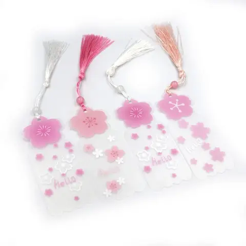 Закладка-магніт Квітка з китицею, 2 шт. в упаковці