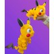 3D іграшка Покемон Пікачу рухливий 22 см