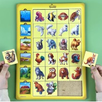 Дерев'яна гра Асоціації тварини Ubee ПСД300