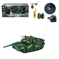 Танк на радіокеруванні, акумулятор, світло, звук, 29x12x13 см, 33803
