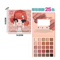 Косметика, 25 кольорів тіней