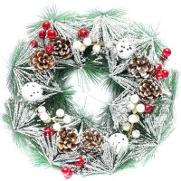 Вінок новорічний D30 см 84165