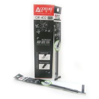 Стрижень гелевий стираємий, чорний, 20 шт., 402-BK