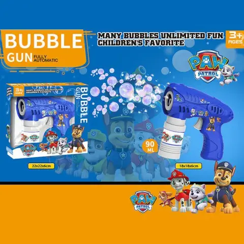 Пістолет з мильними бульбашками герой, PP777-20, автоматичний, з мильним розчином 90 мл, на батарейках