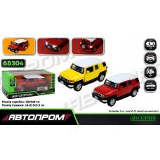 Машина мет. АВТОПРОМ 1:32 Toyota FJ Cruiser,батар, світло,звук,відкр..двері, кор. 18*9*9см /48-2/