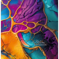 Блокнот, 55 г, 100x100 мм, 48 аркушів, інтегральна палітурка, матова ламінація, дизайн 23214