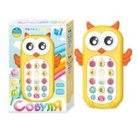 Телефон Совуля WToys українська озвучка, пісні, дзеркальце, 80603