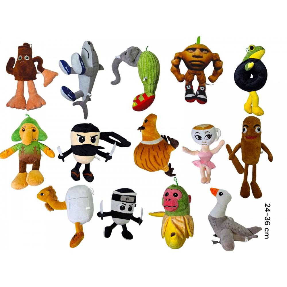 М'яка іграшка італійські герої нові 14 видів //