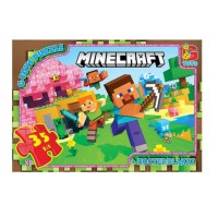 Пазли G-Toys Minecraft, 35 елементів, MC797