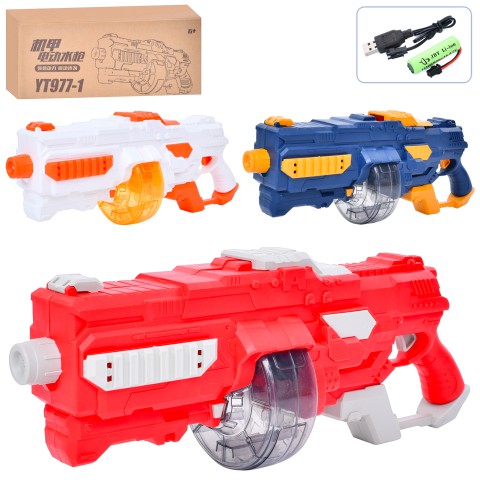 Водяний акумуляторний бластер, 36 см, USB-зарядка, YT977-1 (В асортименті)