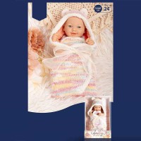 Пупс 24 см ковдра-конверт (В асортименті) 8818-9