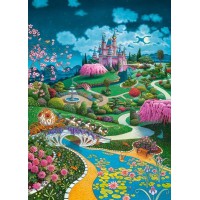 Пазли Castorland Замок Попелюшки, 180 елементів, 32x23 см, B-018543