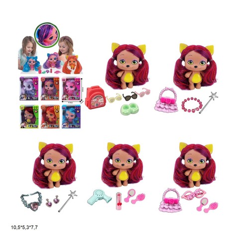 Герої YQ2000-1/2/3/4/5 Vip Pets з аксесуарами, 10.5x5.3x7.7 см (В асортименті)