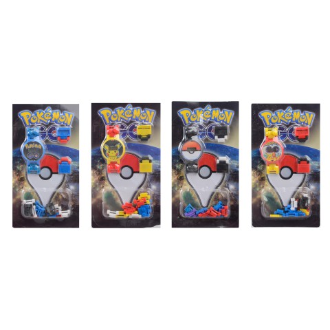 Годинник-конструктор Pokemon GO, BT-PG-0012 (В асортименті)