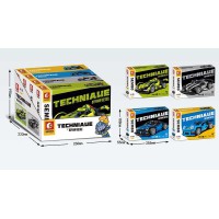 Конструктор 199 деталей 4 шт у кор 7004-7007