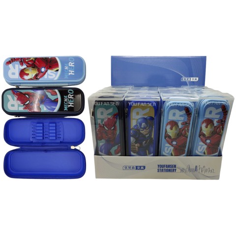 Пенал-косметичка із утримувачем Супергерой Марвел, 72-А (В асортименті)