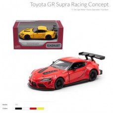 Модель легкова toyota gr supra racing concept 5'' kt5421w метал. Інерція відкр. Дв. 4кол. Коробка