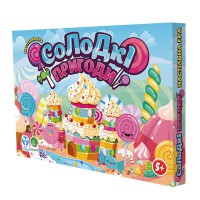 Гра Солодкі пригоди (українською), 42x30x4.5 см, Стратег, 30504