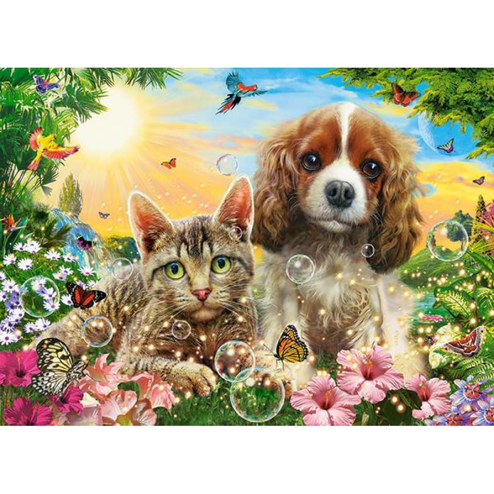 Кастор пазли 200 "Найкращі друзі" 40*29см B-222247