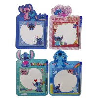 Папір для нотаток з ручкою кульковою Стіч, 50 аркушів, 2 шт. в упаковці (В асортименті)