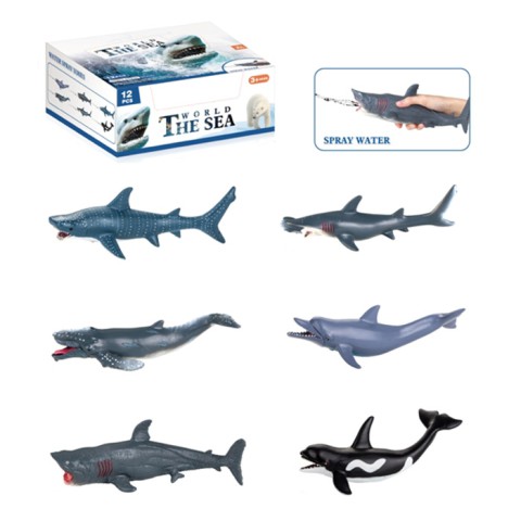 Ігрова фігурка Морський мешканець, бризкає водою, 25 см, HJ1058-2 (В асортименті)