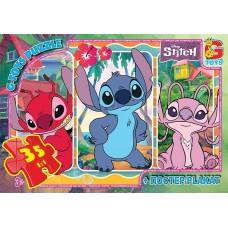 Пазли ТМ "G-Toys" із серії "Stitch", 35 ел.