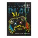 Папка для зошитів Gamer, картонна, на гумках, В5+, 175x240x25 мм, KIDS Line