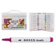 Набір скетчмаркерів акрилових Aodemei, 48 кольорів, пластиковий бокс, 6128-48M