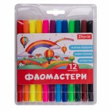 Фломастери 1Вересня 12 кольорів "Classic"
