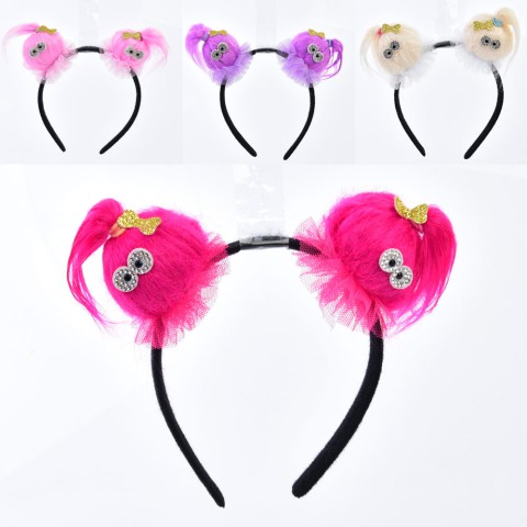 Аксесуар для волосся обруч з монстрами 11x16x4 см (В асортименті)