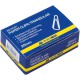 Скріпки нікельовані BM.5007, 25 мм, 100 шт., 10 упаковок