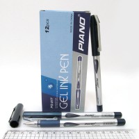 Набір гелевих ручок Piano, 12 шт синя, 817-PG_BL