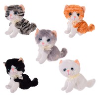 М'яка іграшка кішки музика 20 см (в асортименті) M063