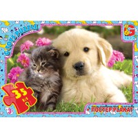 Пазли G-Toys Домашні улюбленці, 35 елементів, AN122