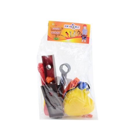 Набір будівельних інструментів Kinderway Юний тесляр з молотком 31-001-2, 19 деталей