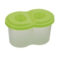 Склянка-непроливайка подвійна, салатова, 6 шт. в упаковці, ZB.6901-15