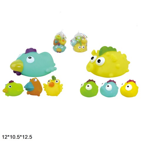 Пищалка, 4 шт. в сітці, 12.5x10.5x12 см, SDH-10056/10057