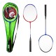 Набір для бадмінтону BT-BPS-0093 №538 безшовний, 2 ракетки з крученим шнуром, у сумці (В асортименті)
