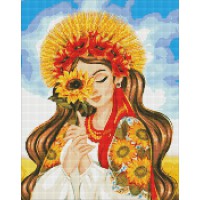 Набір з алмазною мозаїкою Сонячний промінь AMO7592, 40x50 см