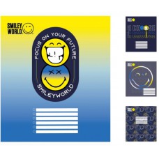 Зошити учнівські формату А5 24 лінія. YES Smiley world, 20 шт. в упаковці