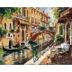 Набір для розпису по номерах Венеційський спокій, 40x50 см