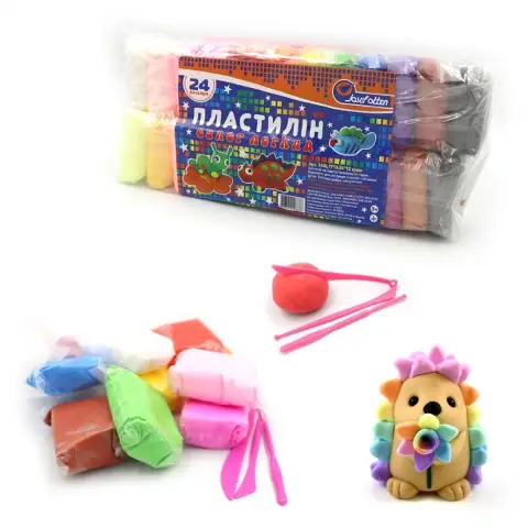 Пластилін супер легкий Josef Otten 24×12 г 34SL7712-2